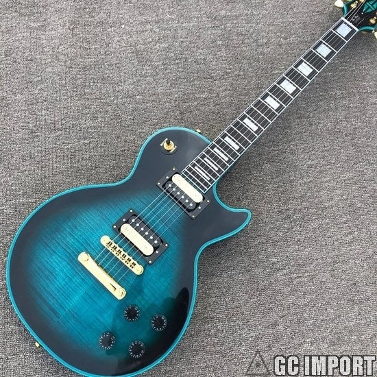 Gibson Les Paul Custom Shop Blue Burst Chinese Replica