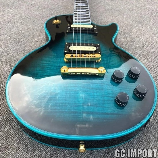 Gibson Les Paul Custom Shop Blue Burst Chinese Replica