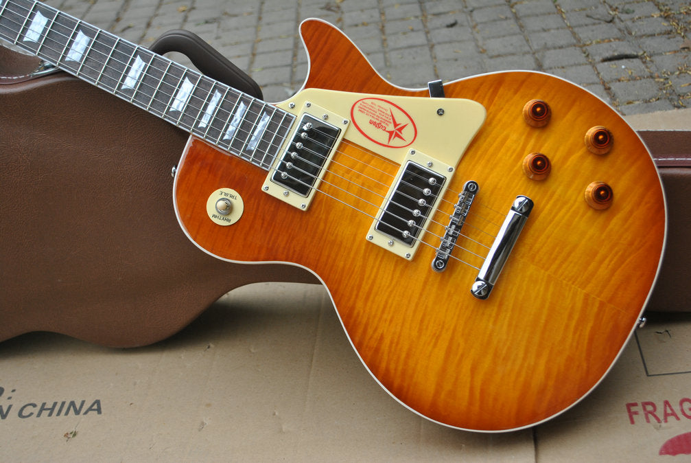 Gibson Les Paul Standard Iced Tea 59 Electric Guitar Chinese Replica