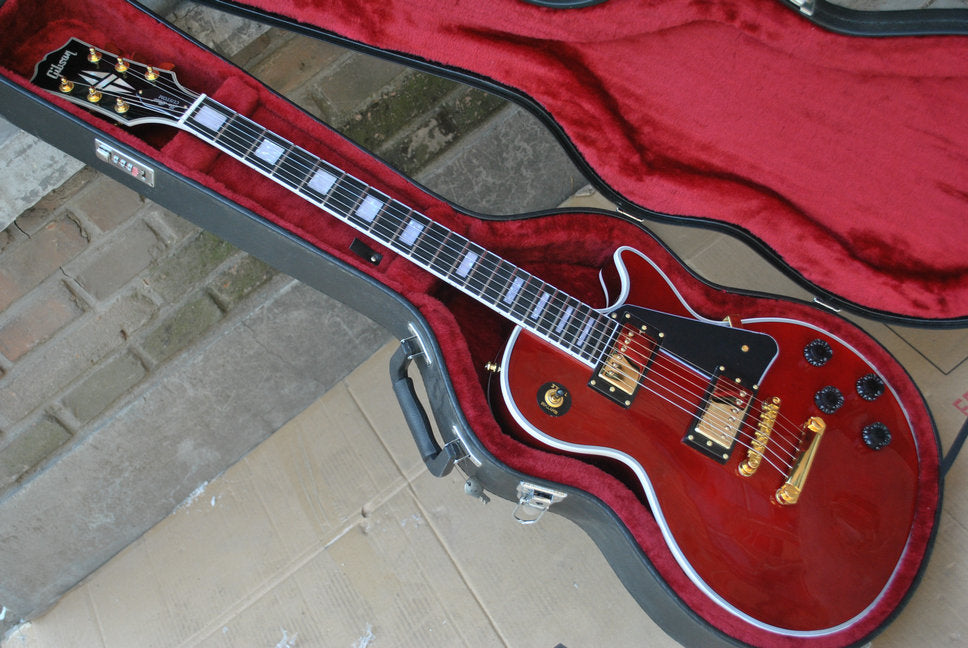 Gibson Les Paul Custom Shop Wine Red Chinese Replica