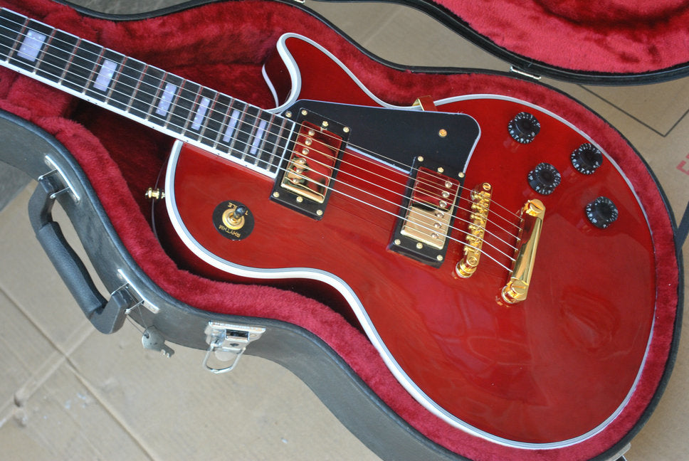 Gibson Les Paul Custom Shop Wine Red Chinese Replica