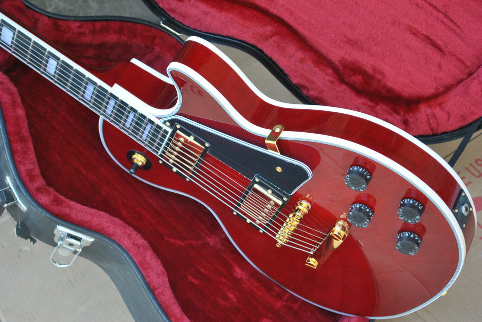 Gibson Les Paul Custom Shop Wine Red Chinese Replica