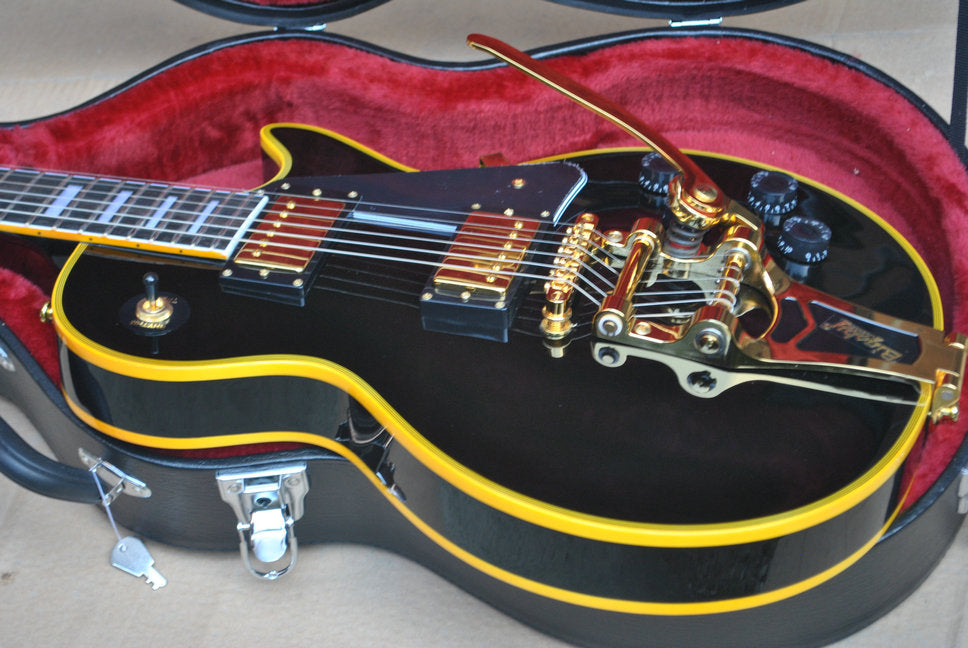 Gibson Les Paul Custom Shop Black Beauty Bigsby Chinese Replica