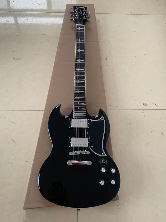 Gibson Sg Custom Shop Tony Iommi Signature Black Chinese Replica