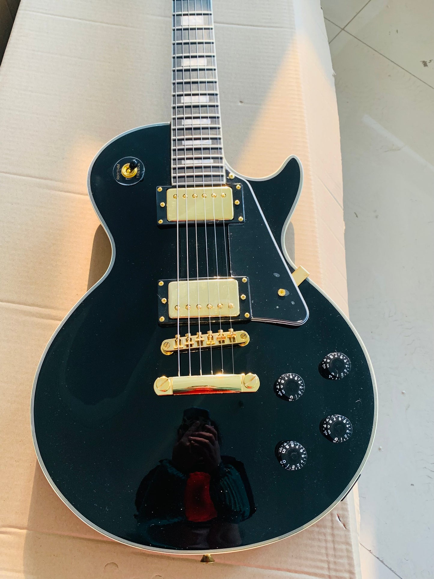 Gibson Les Paul Custom Shop Black Beauty Electric Guitar Chinese Replica