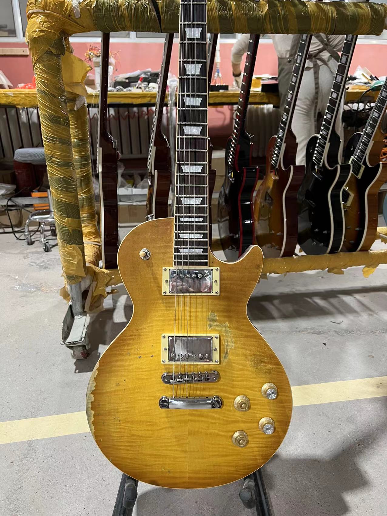 Gibson Les Paul Gary Moore 59 Aged Greeny Chinese Replica